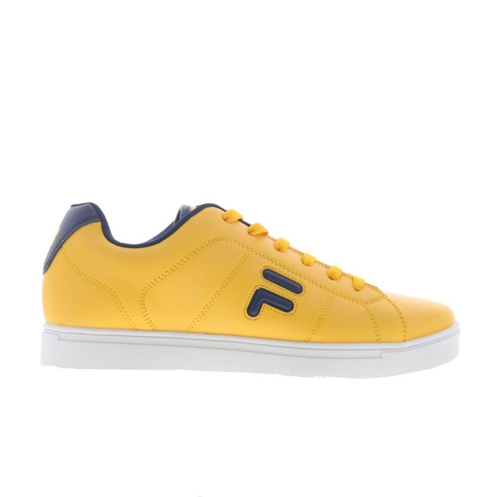 Fila Mens Charleston Yellow Shoes (NWT)